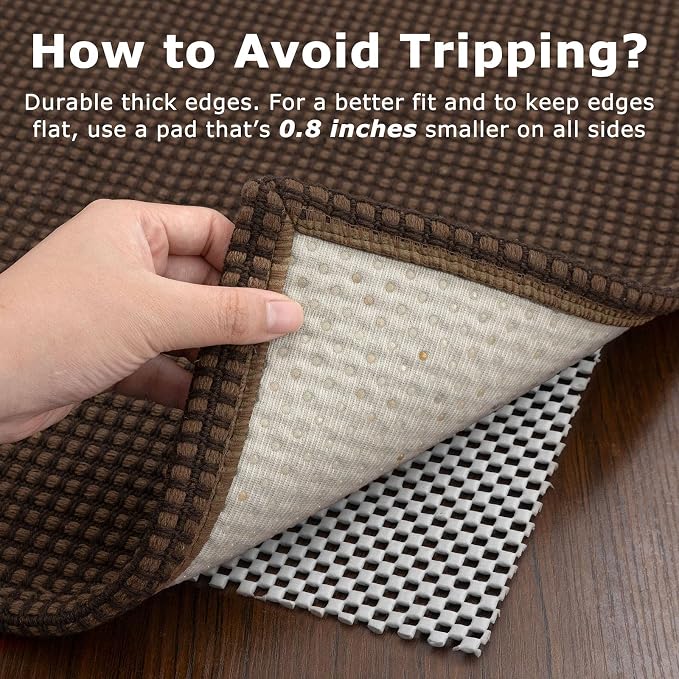 KOZYFLY Runners for Hallways 2x5 ft Washable Kitchen Runner Non Slip Rubber - Image 5
