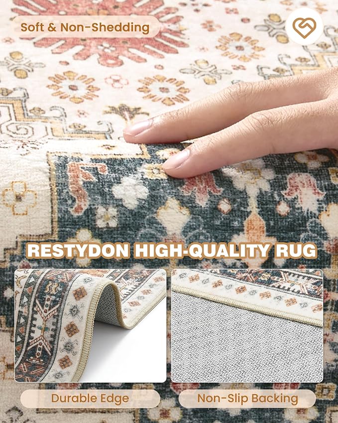 2x5 Rug Runner Washable for Entryway, Soft Bathroom Rugs - Image 5