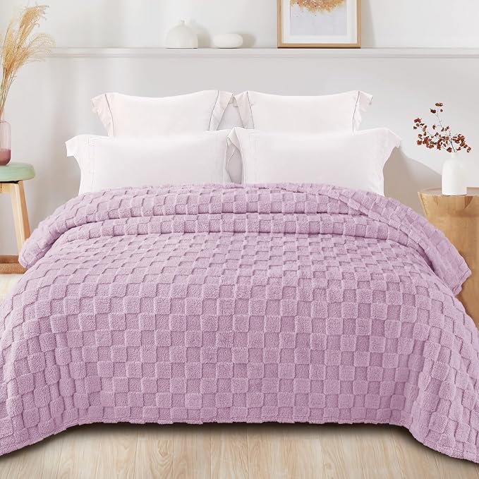 Exclusivo Mezcla Twin Size Flannel Fleece Blanket, Super Soft and Warm - Image 3