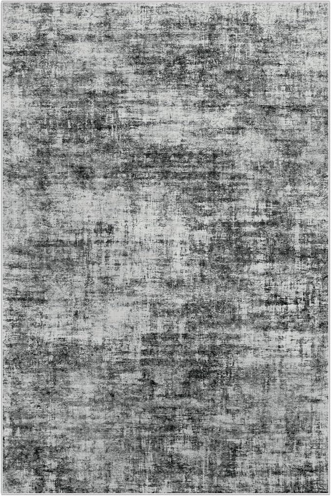 5x7 Area Rugs Washable Rug: Modern Abstract Living Room Rug Soft Anti-Skid Thin - Image 2