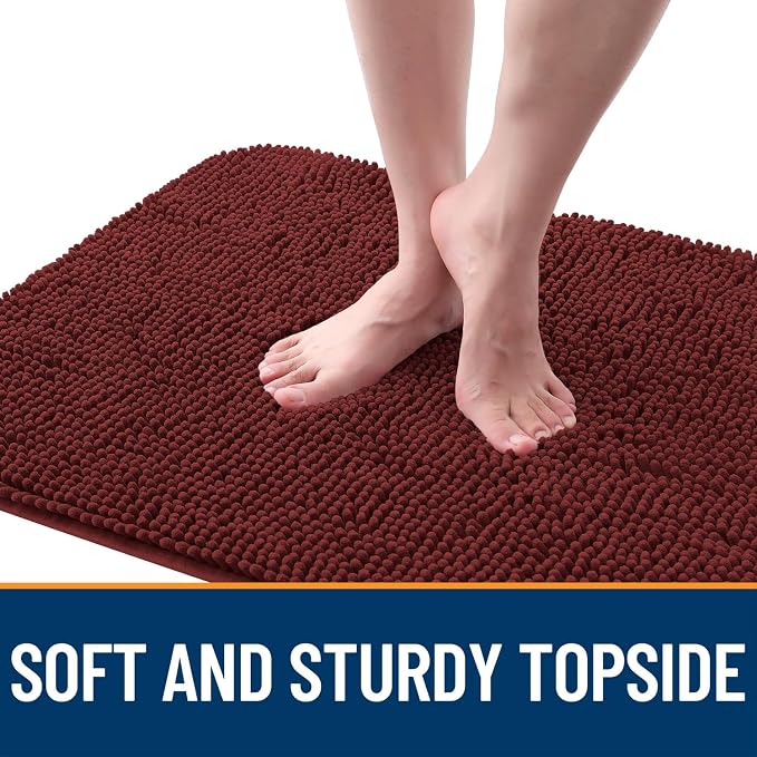 OLANLY Dog Door Mat for Muddy Paws 48x30, Absorbs Moisture and Dirt, Absorbent - Image 4