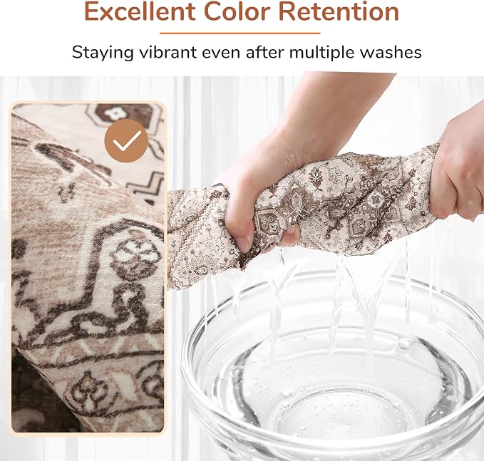 OPPODREAM Soft 6x9 Area Rugs, Washable Rug 6x9 - Image 6