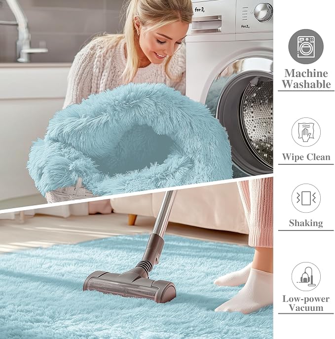 OLANLY 9x12 Machine Washable Large Area Rugs - Image 2