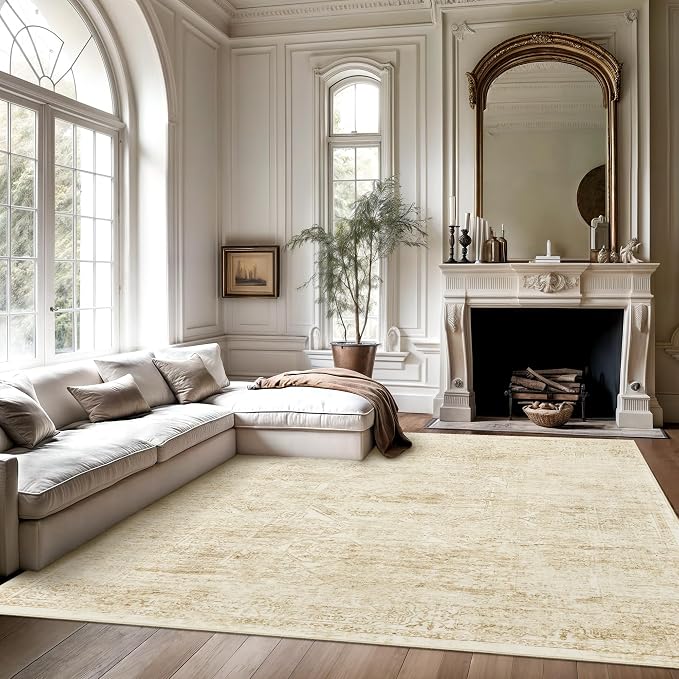 Washable Area Rug 9x12, Large Soft Rugs - Image 7