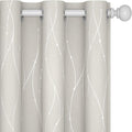 Deconovo Room Darkening Curtains, Light Beige Curtain, Thermal Insulated Noise by Deconovo