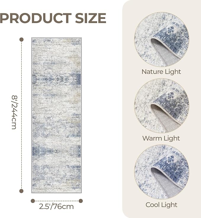 Kitchen Runner Rug Non Slip - Image 2