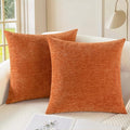 CaliTime Fall Throw Pillow Covers Decorative 26 X 26 Inches Pack of 2 Cozy by CaliTime