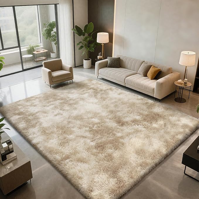 Shag Area Rugs for Bedroom Living Room, 4X6 Ultra Soft Fluffy Area Rugs for Dorm - Image 2