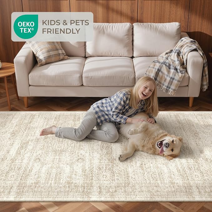 3x14 Washable Runner Rug for Hallway, Non-Slip Long Hallway Runner for Entryway - Image 9