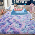Rugs for Living Room 8x10, Soft Shaggy Modern Shag Area Rug for Bedroom by Quntue