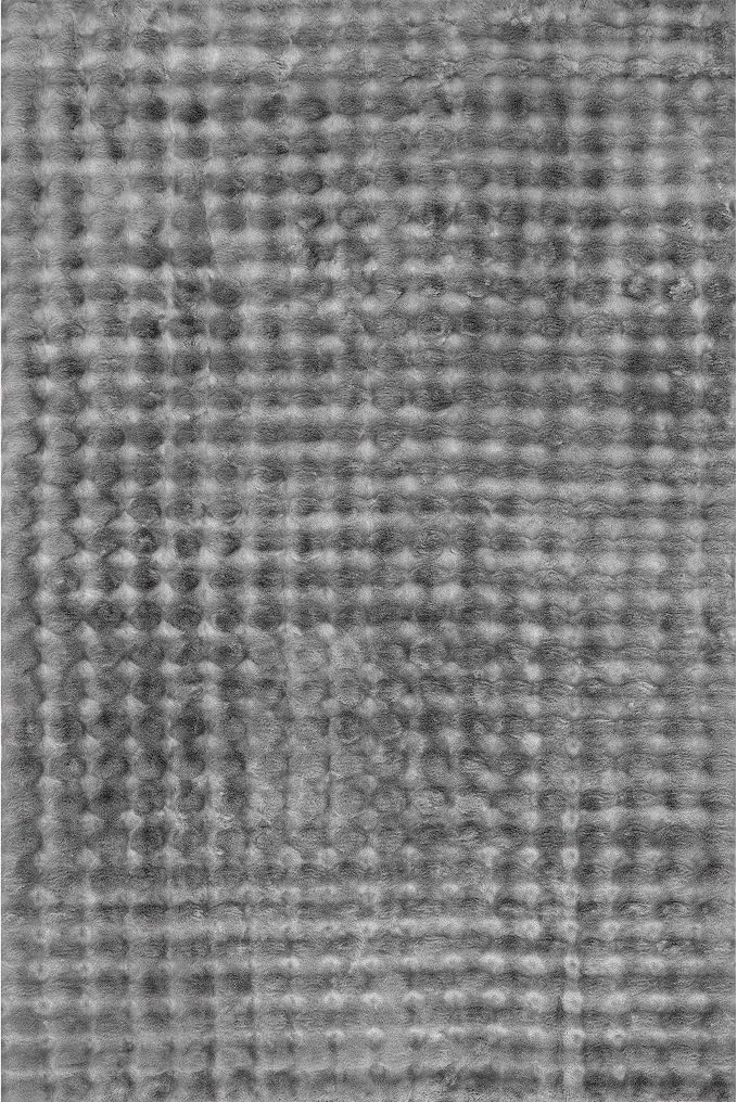 nuLOOM 5' x 8' Cozy Plush Area Rug, Machine Washable, Soft Fluffy Shag Carpet - Image 5