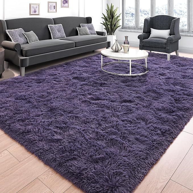 Tepook Super Soft Fluffy Rug for Bedroom, Modern Shaggy Fuzzy Kids Rugs for by Tepook