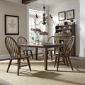 LIBERTY FURNITURE INDUSTRIES, INC. Hearthstone Ridge 5 Piece Rectangular Table Set