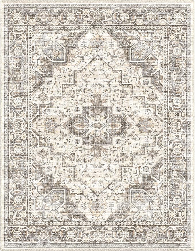 Area Rug Machine Washable Rug 10'x13' by PhonzenuoCarpet
