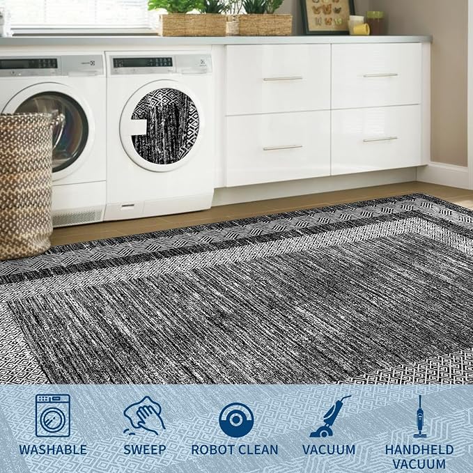 GarveeHome Extra Large Area Rug 10x13 Modern Geometric Rug - Image 7