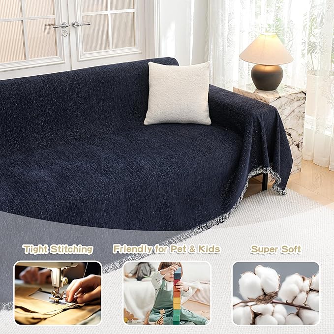 MYSKY HOME Sofa Covers Love Seat Couch Covers Couch Covers - Image 2