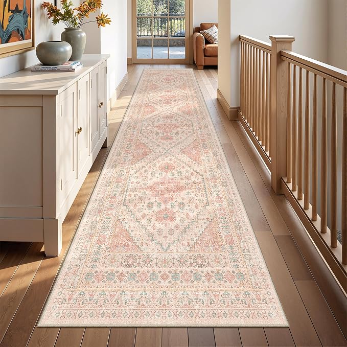 Runner Rug 2x10, Ultra-Thin Kitchen Rugs Non Slip Washable Rugs - Image 4