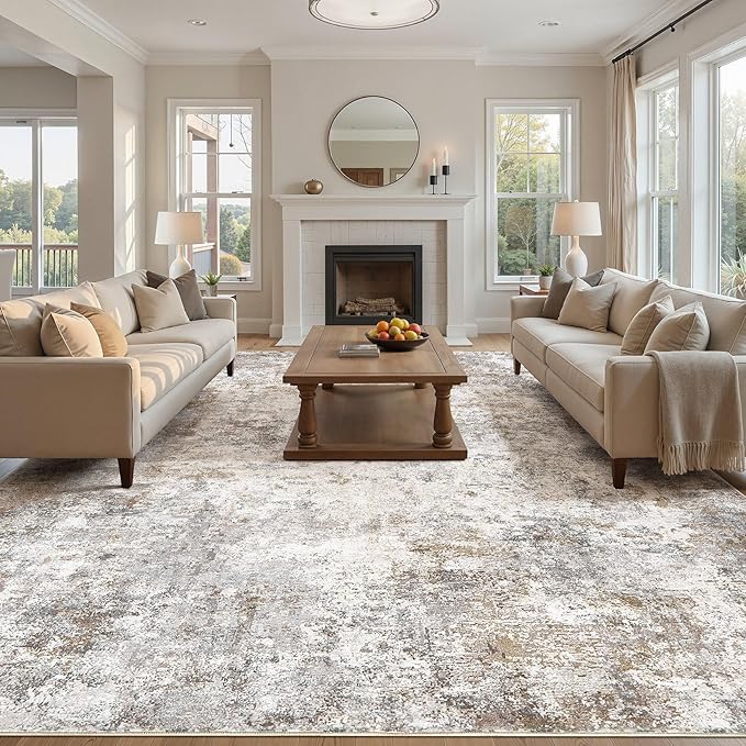 UERMEI 12x15 Area Rug Living Room Rugs - Image 3