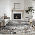 Area Rugs 9x12 for Living Room Bedroom, Large Modern Abstract Machine Washable by BEIMO