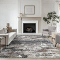 Area Rugs 5x7 for Living Room Bedroom, Modern Abstract Machine Washable Soft by BEIMO