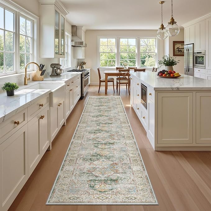 Madane Hallway Runner Rug 2x12, Extra Long Washable Runner Rugs - Image 5
