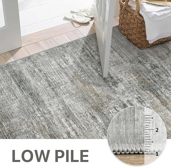BEIMO Area Rugs 5x7 for Living Room Bedroom, Modern Abstract Machine Washable - Image 8