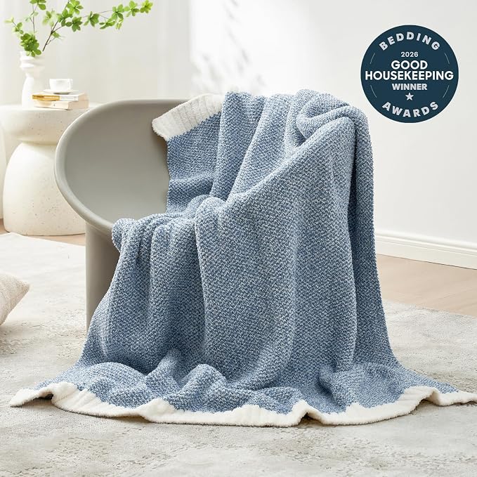 Snuggle Sac Blue Bedding Blanket Twin Size - Image 3