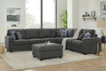 Devion Furniture Maison Sectional Modular Sofa with Ottoman for Living Room, Apartment, Bedroom, Office, Dorm