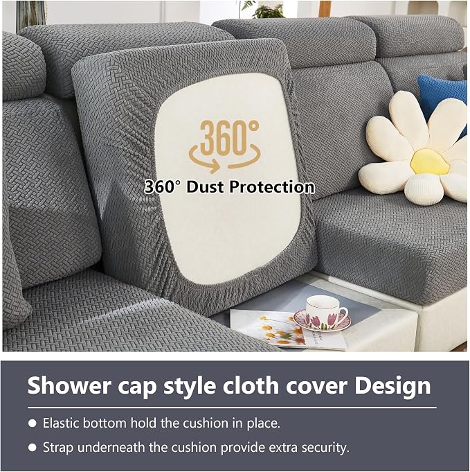 Couch Cushion Covers for Sofa Couch Covers Wear-Resistant Universal Sofa Cover - Image 5