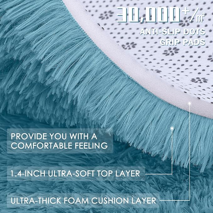 OLANLY 2x4 Machine Washable Runner Rugs - Image 8