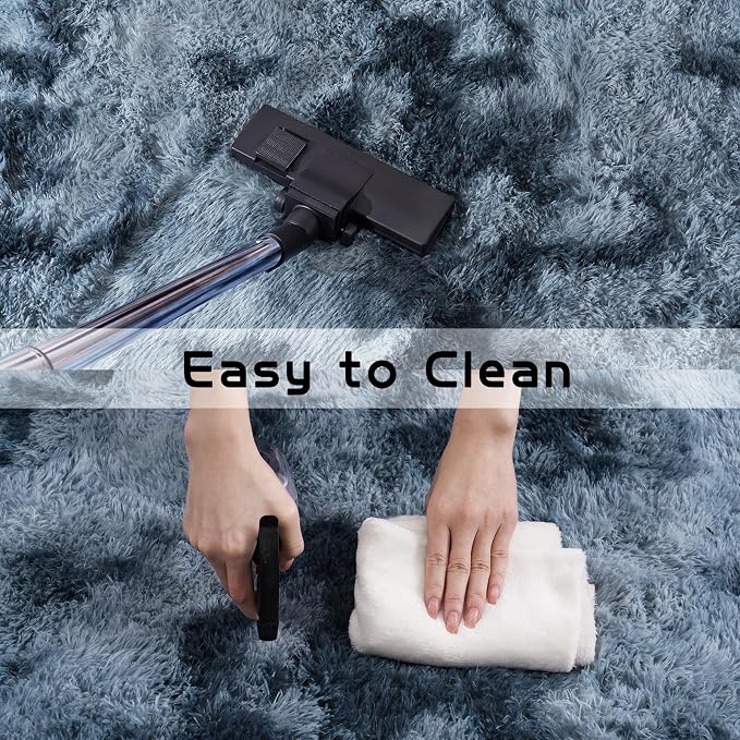 Pionblank Fluffy Runner Rugs for Bedroom 2x6, Modern Shaggy Area Rug for - Image 6