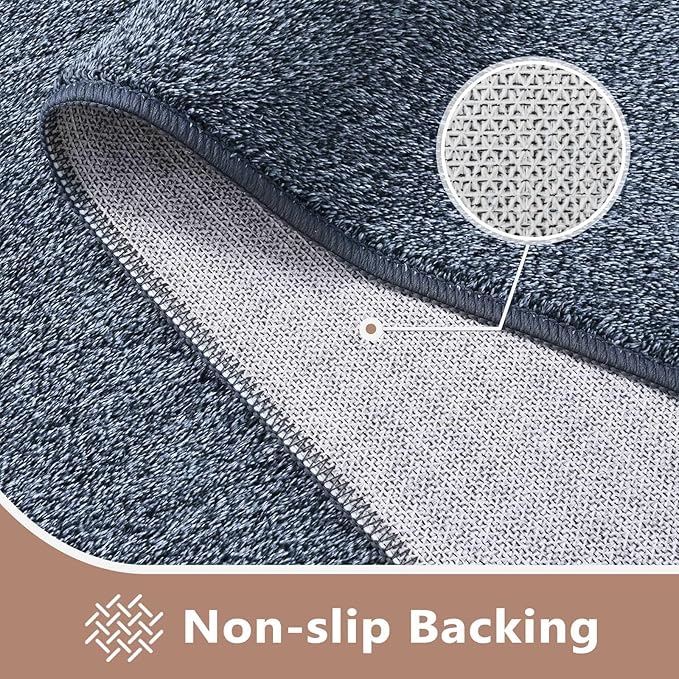 FinRèc 8x10 Washable Area Rugs - Image 4