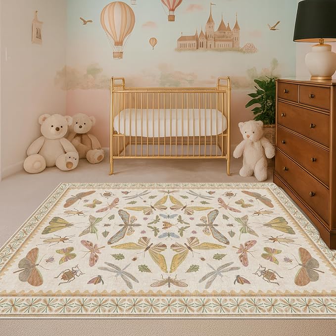 Floral 4x6 Rugs for Small Living Room - Image 3