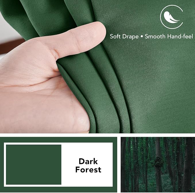 Deconovo Short Blackout Curtains - Image 7
