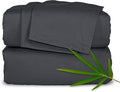 Twin XL Sheets by Pure Bamboo, Genuine 100% Organic Viscose Derived from Bamboo Bed Sheet Set, Luxuriously Soft & Cooling, Double Stitching, Lifetime Quality Promise (Twin XL, Charcoal)
