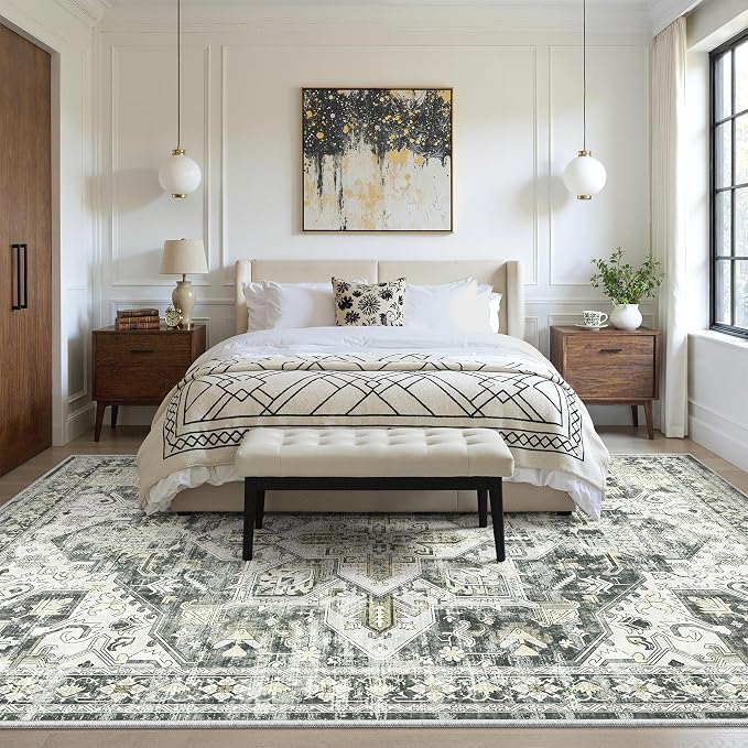 zesthome 5x7 Washable Rug-Stain Resistant Area Rugs - Image 9