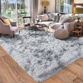 Rugs for Living Room 8x10, Soft Shaggy Modern Shag Area Rug for Bedroom by Quntue