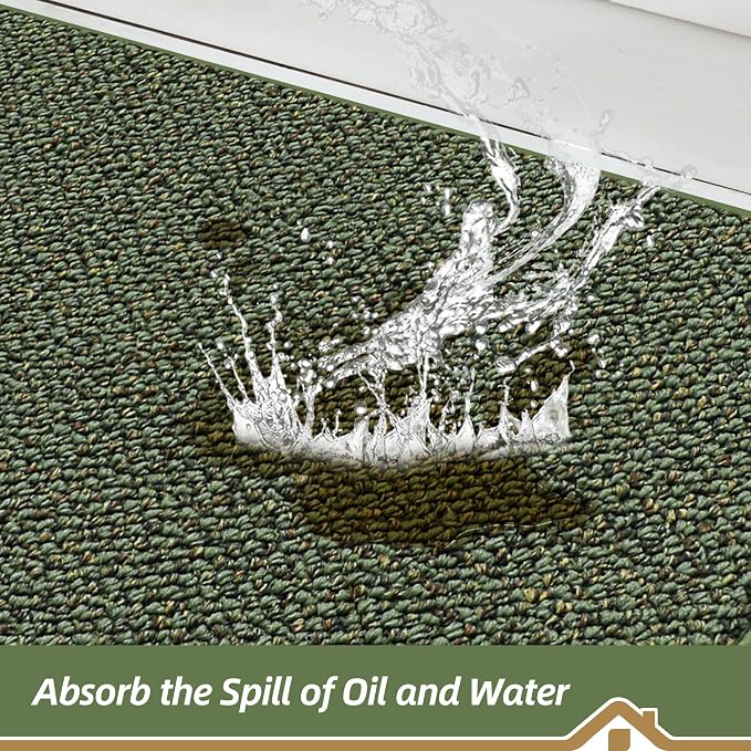 BEQHAUSE Kitchen Runner Rugs 24"x72", Non-Slip Kitchen Mats - Image 3