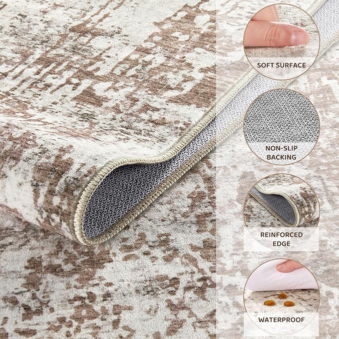 UERMEI 6x8 Area Rug Living Room Rugs - Image 6