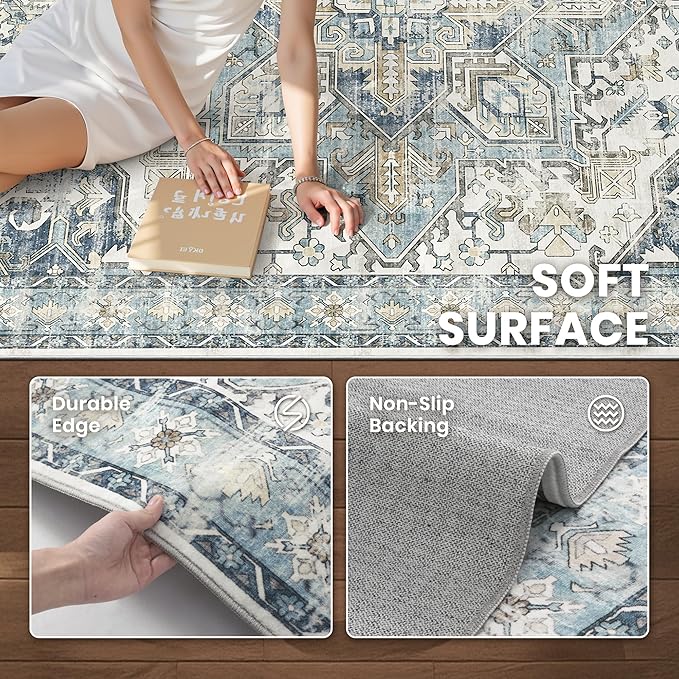 zesthome 8x10 Area Rugs-Washable Rug - Image 6