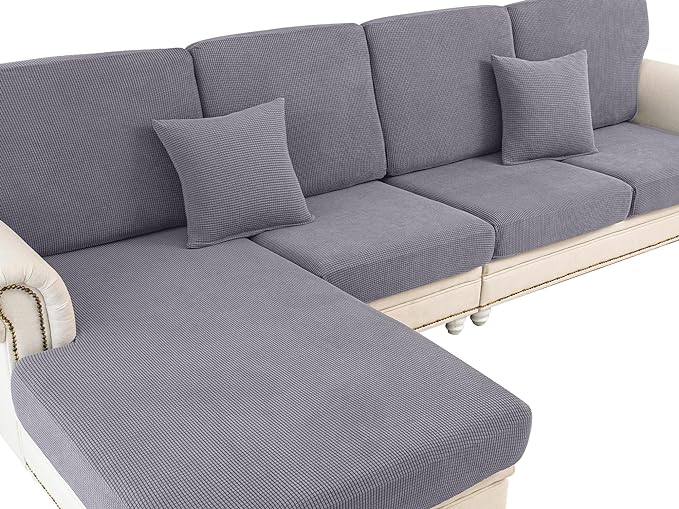 Couch Cushion Covers Seat Cushion Cover Stretch Couch Cover Separate Sectional by LA+MEACK