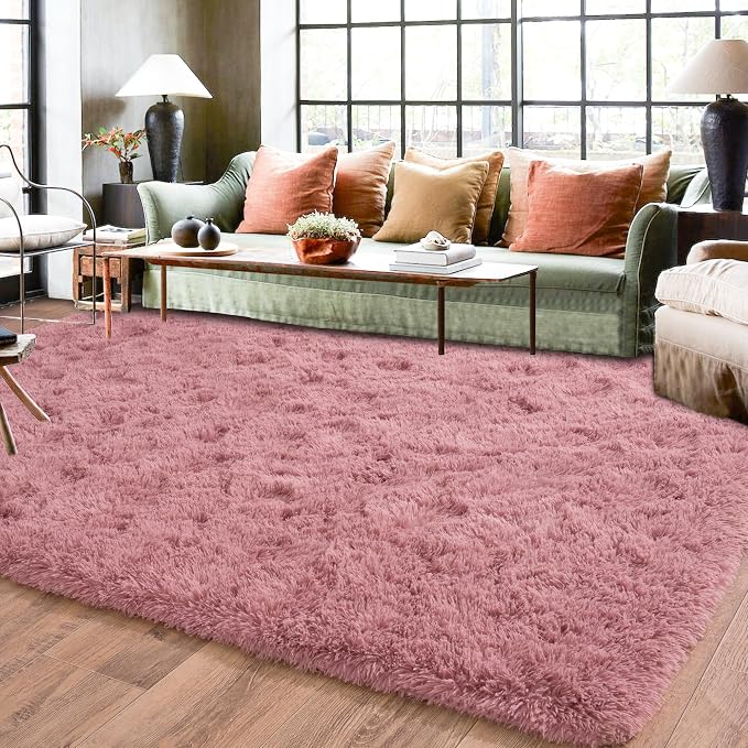 Rugs for Living Room 6x9, Soft Shaggy Modern Shag Area Rug for Bedroom - Image 9