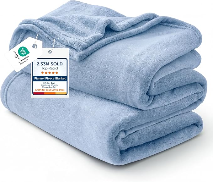 Bedsure GentleSoft Fleece Throw Blanket by BEDSURE