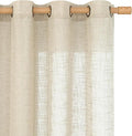 LAMIT Semi Sheer Linen Curtains by LAMIT