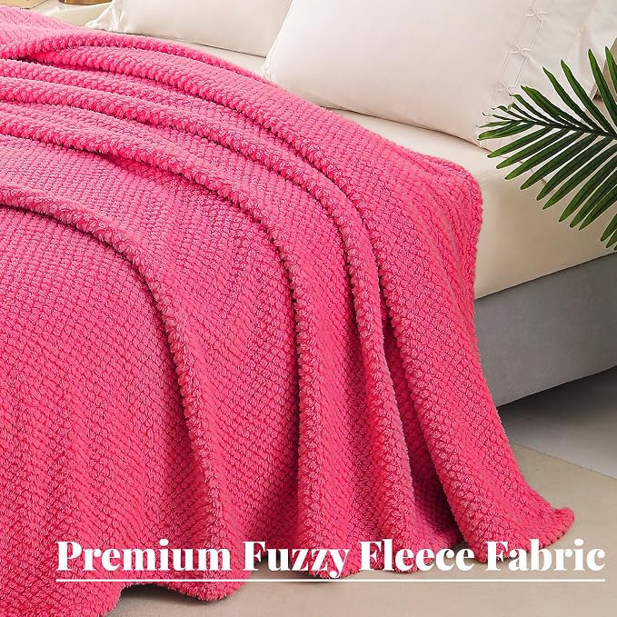 Whale Flotilla Queen Size Fuzzy Fleece Blanket - Image 5