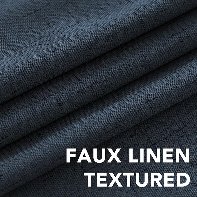 H.VERSAILTEX Primitive Linen Blackout Curtains - Image 4