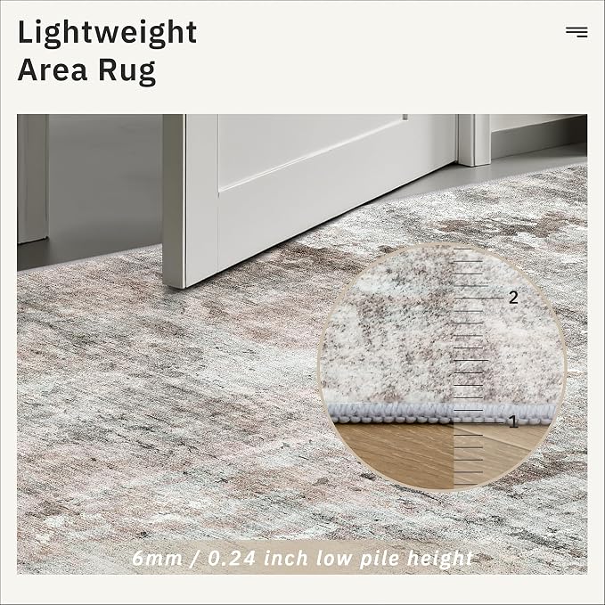 Runner Rug 2x5 Washable Non-Slip Kitchen Runner Rugs - Image 7