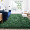Rugs for Living Room 8x10, Soft Shaggy Modern Shag Area Rug for Bedroom by Quntue