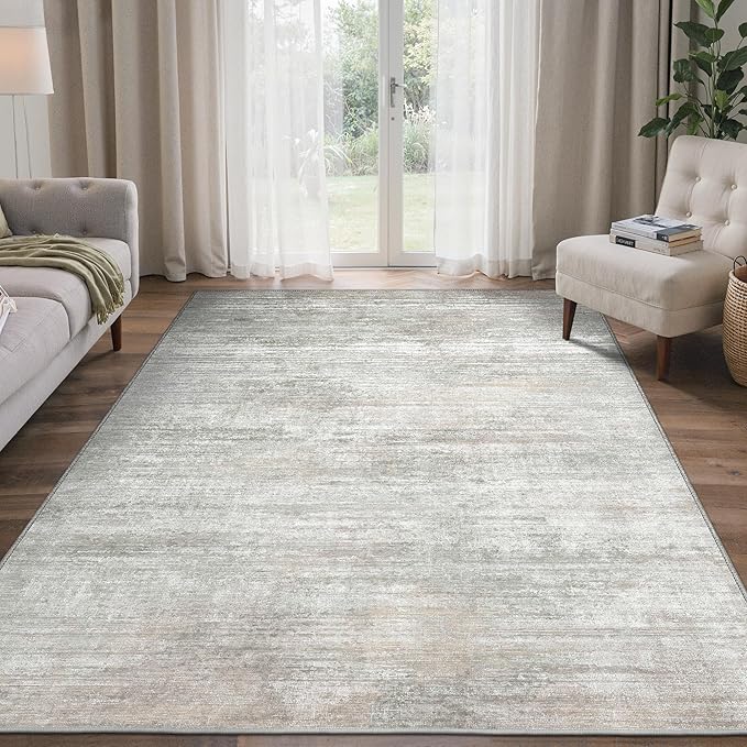 BEIMO Area Rugs 6x9 for Living Room Bedroom, Modern Abstract Machine Washable - Image 2