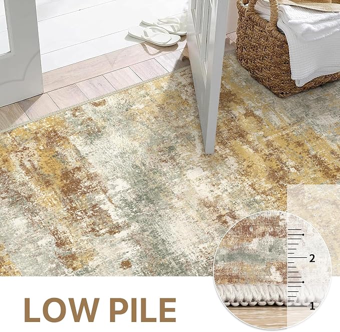 BEIMO Area Rugs 9x12 for Living Room Bedroom, Modern Abstract Machine Washable - Image 9